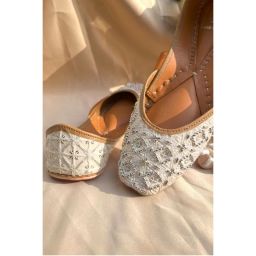 House of Vian Adah Chikankari Juttis-picture-44