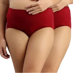 Morph Maternity Pack Of 2 Maternity Panties - Maroon-picture-23