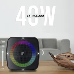 PORTRONICS Dash 40W Portable Bluetooth Speaker (6 Hours Playtime, Black) image 3