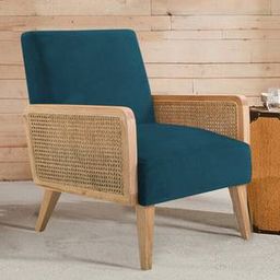 home lifestylez Evant Accent Chair in Navy Blue Colour-picture-17