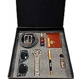 ROYAL JACKROYAL JACK Men's Personalized Leather Wallet with Name & Charm | Combo Gift Set for Men | Birthday, Anniversary, Valentine Gift for Men (Brown)-image-53