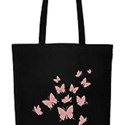 GenericEshaaver Large Canvas Tote Bag for Women & Girls, Zipper Handbags for Women for Shopping, Office & travel tote bag with Animal Print-ANBTB050-image-22