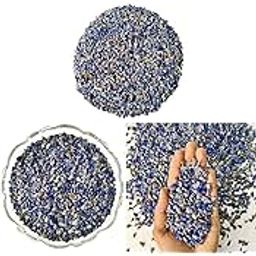 9Dzine Healing Crystal Chips for Vastu Natural Lapis Lazuli Chips Stone 50 Gm Lapis Lazuli Crystal Stone Chips Dust Raw Rough Stone for Reiki Healing Meditation-picture-19