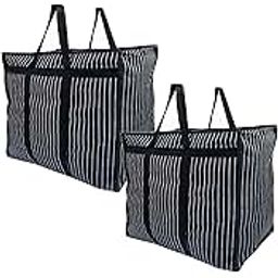 EVKExtra Large Capacity Travel Bag/Storage Bag/Move-in Bags/Duffel Bag - Strong, Durable, Foldable and Water Resistant-6