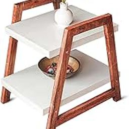VASIL MART Wooden End Table for Living Room, Sofa Side Table for Drawing Room, Bedroom, Office Balcany etc.-image-74