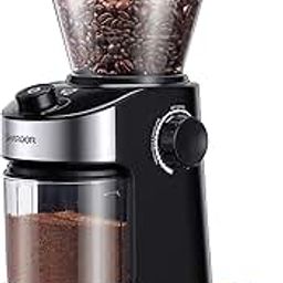SHARDOR Plastic Coffee Grinder Burr Electric, Automatic Coffee Bean Grinder With Digital Timer Display, Adjustable Burr Mill With 25 Precise Grind Setting-picture-30
