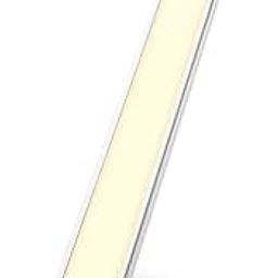 Hoteon Wireless Cabinet Light, 12 Inch Rechargeable Motion Sensor Closet Light with Stepless Dimming, Aluminum Alloy Casing, Touch Control & Magnet Under Counter Light, Warm-27