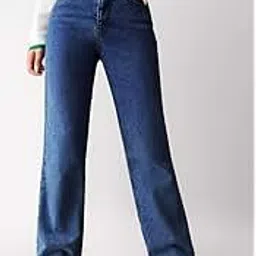 nu cloths NU CLOTHSWomen High Waist Wide Leg Denim Baggy Jeans | Regular Fit Jeans for Women | Jeans Pant for Women-picture-8