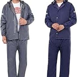 TAGASPolyester Men's Cape Standard Length Coat (Mrc-8005-Blue- Blue_Xl) Men's Polyester Standard Length Cape Coat (Mrc-8005-Grey-Grey_Xl)-image-97