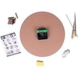 Little Birdie DIY Clock Making Kit 10inch Dia 2mm Thick | DIY Art & Craft Kit for School Projects, Home & Office Decor | MDF DIY Wall Clock Making Kit | Gift for Kids, Adults-18