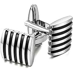 PEORAUnique Shirt Cufflinks for Men Business Corporate Gift-image-8