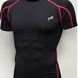 JUST RIDERHalf Sleeve Compression T-Shirt - Men's Athletic & Sports Tights for Fitness Compression T Shirt for Men Gym-image-70