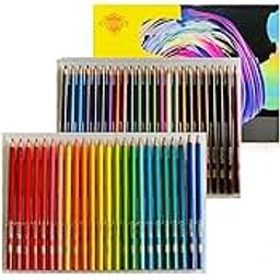 Corslet 48 Pcs Colour Pencils Set, Colouring Pencils, Drawing Pencil Oil-Based Professional Pencil set for Beginner Adult Pre-Sharpened Colour Pencils for Adults (48 Count (Pack of 1))-image-34