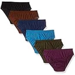 FassifyPlain(Solid) 100% Pure Cotton Hipster Panties for Women, Dark Color, Super Comfortable, Super Soft & Skin Friendly (Assorted Pack of 6)-image-58