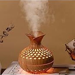 Flower Humidifier & Aroma Diffuser – Cool Mist Humidifier for Home, Bedroom, Car – Relieves Dryness & Freshens Air-picture-1