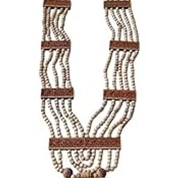 Vrindavan shopi Shri Sitaram Tulsi Beads Mala, 5-Layer Bhaktmal Design with Sanskrit Inscribed Locket, White-image-51