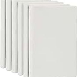 Amazon Brand - Solimo Medium Grain Cotton Stretched Canvas with Wooden Frame, 6 x 8 inch, Set of 6-13