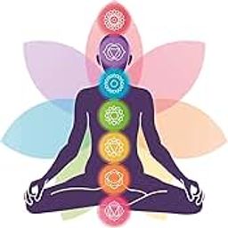 DECOR KRAFT PVC Vinyl Chakras Energy Wall Sticker Set | Self Adhesive | Spiritual Gift for Yogis | Meditation Wall Decal Sticker[Multicolor, Size - 58 cm X 58 cm-image-22