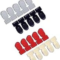 boss Plastic Heavy Quality Cloth Hanging Clips Set of 30 Pieces (Pack of 30 Mixed Colours)-image-90