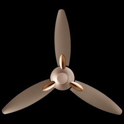 USHA Bloom Daffodil 1250mm 3 Blade Copper Motor Ceiling Fan (Noiseless Operation, Sparkle Golden and Brown)-picture-17