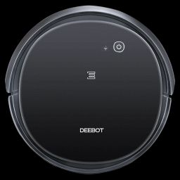 ECOVACS Deebot 25 Watts Robotic Vacuum Cleaner (520 ml, DEEBOT500, Black)-image-1