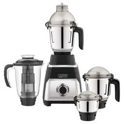 Croma 800 Watt 4 Jars Juicer Mixer Grinder (20000 RPM, Copper Motor, Black and Silver)-picture-32