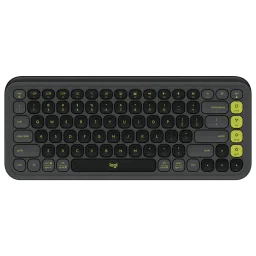 logitech POP Icon Keys Bluetooth Wireless Keyboard with Customizable Action Keys (Easy Switch Keys, Graphite and Green)-picture-27