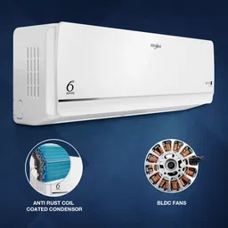 Whirlpool 3DCool 5 in 1 Convertible 1.5 Ton 5 Star Inverter Split AC with 6th Sense Technology (2025 Model, Copper Condenser, 41485) image 5