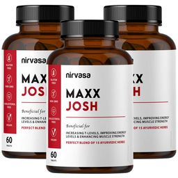 Nirvasa Maxx Josh,  60 tablet(s)  Unflavoured (Pack of 3) -2