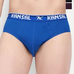 KANSAL Men Pack Of 3 Low_Rise Cotton Basic Briefs 5.CUT_1051_P3_rBMB-picture-2