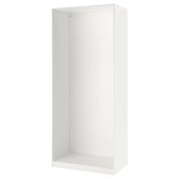 ikea pax Wardrobe frame, white, 100x58x236 cm-picture-36