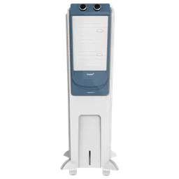 Livpure Magnakool 28 Litres Tower Air Cooler with Thermal Overload Protection (Anti Bacterial Honeycomb Pad, White & Blue)-image-4