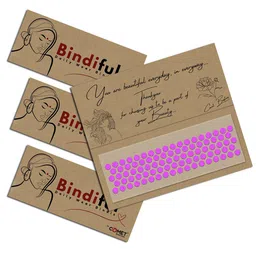 Comet Busters Set Of 3 Bindiful Traditional Round Velvet Bindi-14