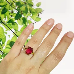 GenZcomplex Gold-Plated Brass Finger Ring-78