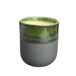 clay karma Stoneware Set of 2 Moss Green & Charcoal Grey Kulhad 250ml image 3