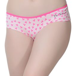 Da Intimo Printed Low-Rise Seamless Bikini Brief DIU-51_PNK-image-89