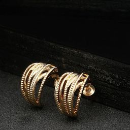Stoln Women Contemporary Hoop Earrings-56