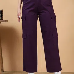 Kotty Women Straight Fit High-Rise Stretchable Jeans-image-39