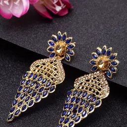 Anouk Geometric Drop Earrings-54