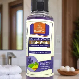Khadi Pure Herbal Lavender & Ylang Ylang Body Wash - 210 ml-picture-0