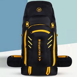 TRAVEL POINT Solid Waterproof Trekking Rucksacks-image-92