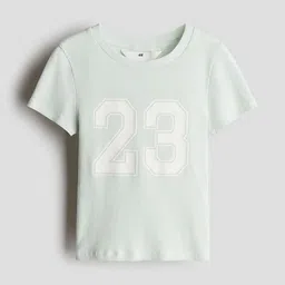 H&M Print-Motif Cotton Top-picture-9