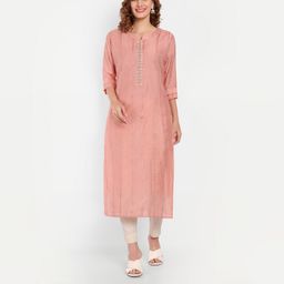 4u Fashion Geometric Embroidered Straight Kurta-picture-43