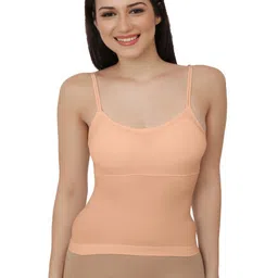 Bella Voste Stretch Lightly Padded Cotton Camisole-image-12