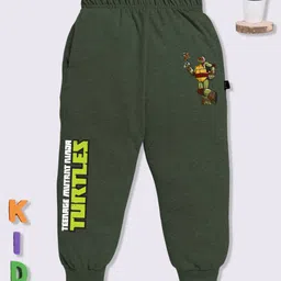 YK X Minute Mirth Boys Graphic Printed Joggers-image-78