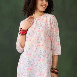 Sangria Printed Short Tops-image-33