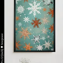 SOWPEACE Blue & White 1 Piece Canvas Abstract Wall Photographs-image-85