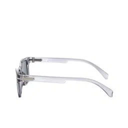 HASHTAG EYEWEAR Unisex Square Sunglasses with Polarised Lens TT Polarized-30005-GRY-G15-1804 image 3
