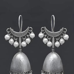 Sangria Silver-Plated Earrings-image-12