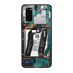 QRIOH Quirky Printed Samsung Galaxy S20 Back Case Mobile Accessories-13